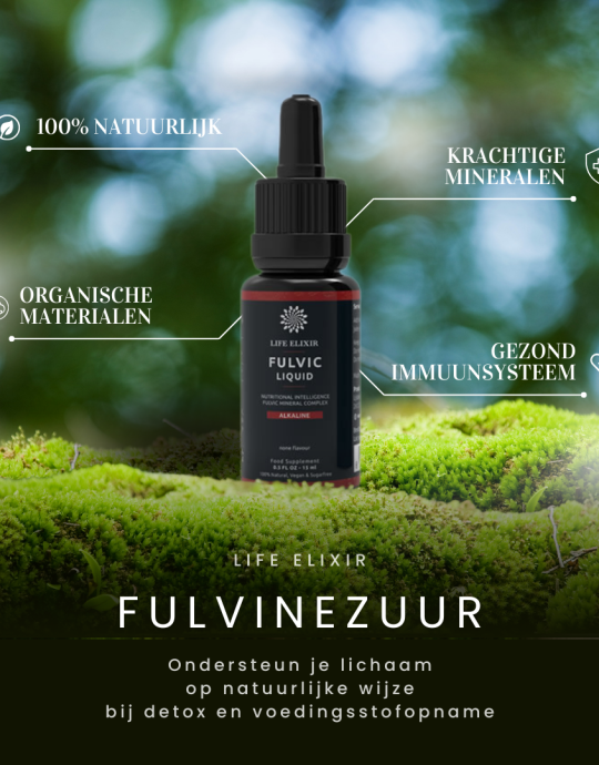 Fulvinezuur Alkaline 15 ml - Fulvinezuur online bestellen