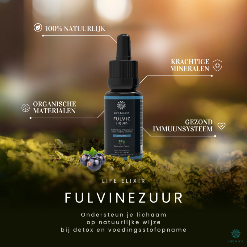 Fulvinezuur Original Bosvruchten 15 ml - Fulvinezuur online bestellen