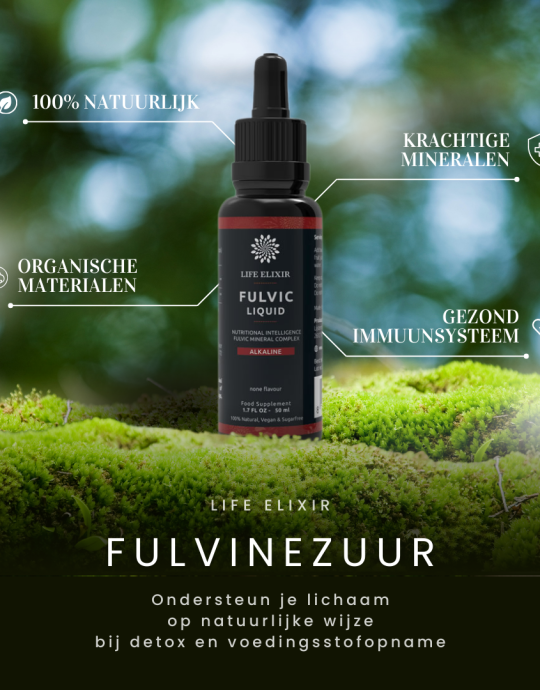 Fulvinezuur Alkaline 50 ml - Fulvinezuur kopen