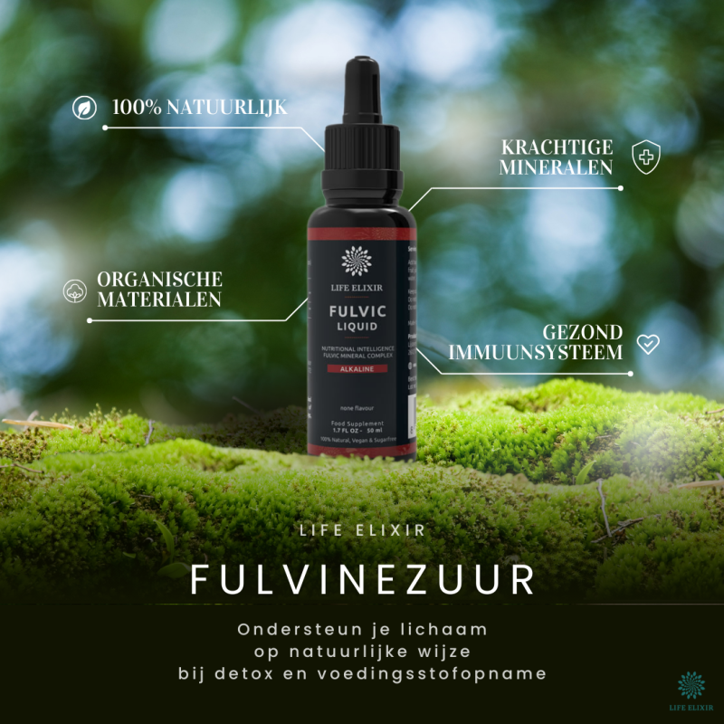 Fulvinezuur Alkaline 50 ml - Fulvinezuur kopen