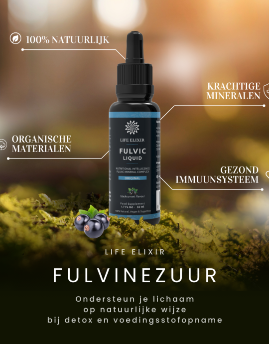 Fulvinezuur Original Bosvruchten 50 ml - Fulvinezuur kopen