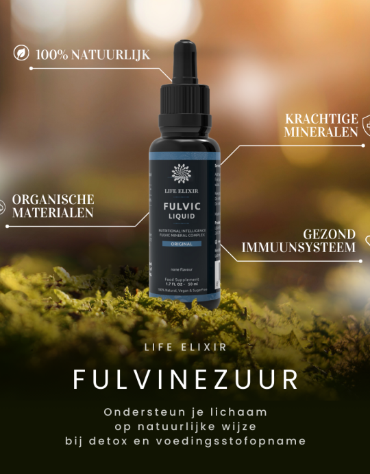 Fulvinezuur Original 50 ml - Fulvinezuur kopen